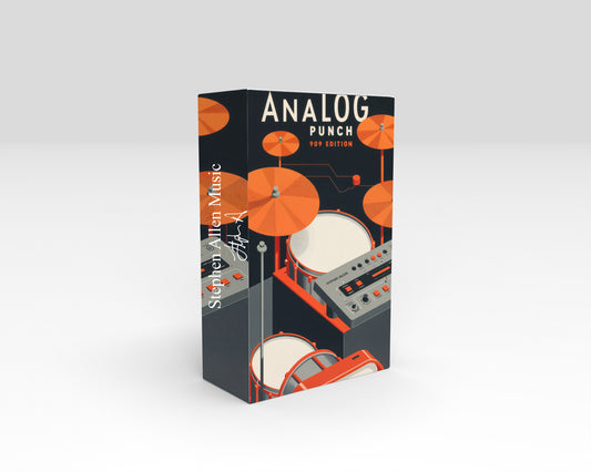 Stephen Allen Music - Analog Punch – 909 Edition ( One Shot Drum Pack )