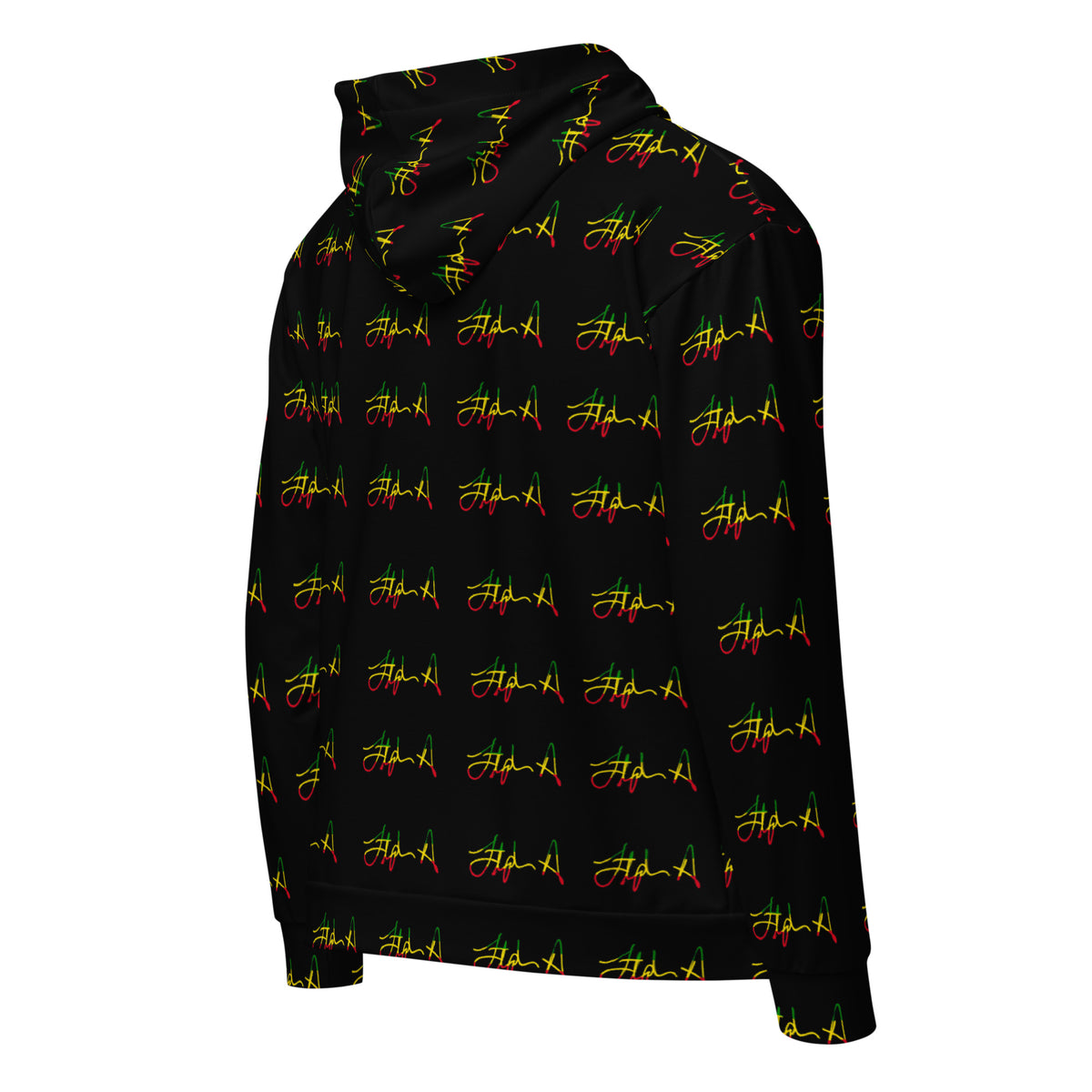 Black hoodie on a white background Stephen Allen Music 