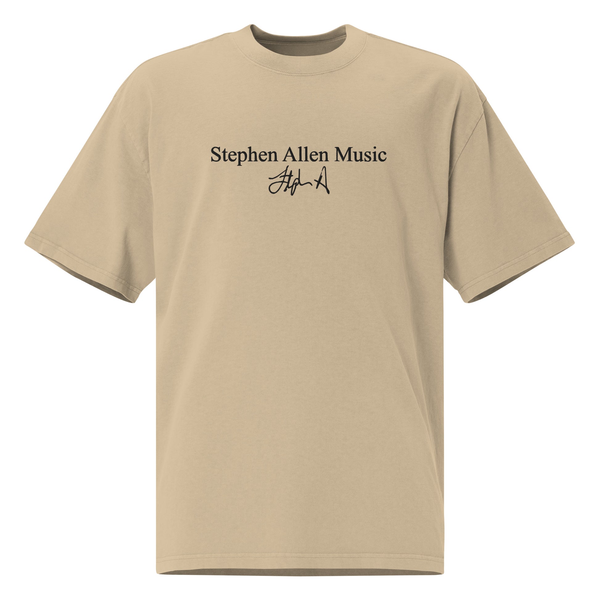 Product mockup Stephen Allen Music